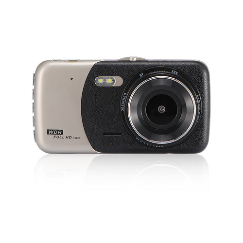 4" Dual Lens 1080P FHD 1.0MP Dash Camera Car DVR AI SHOP OF THE FUTURE