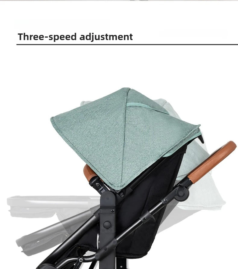 Portable Twin Baby Stroller Foldable Baby Stroller with Adjustable Seat Multifunctional Baby Stroller Double Sleeping Basket AI SHOP OF THE FUTURE