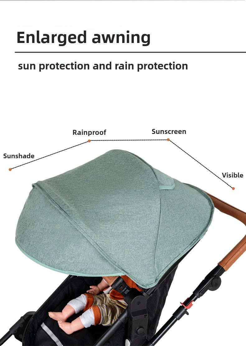 Portable Twin Baby Stroller Foldable Baby Stroller with Adjustable Seat Multifunctional Baby Stroller Double Sleeping Basket AI SHOP OF THE FUTURE