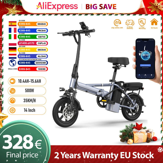 JUICEASE E14/E14 Pro Adult Electric Scooter 35KM/H 14 Inch Tire Escooter 500W Powerful Motor Electric Scooter with Free Seat AI SHOP OF THE FUTURE