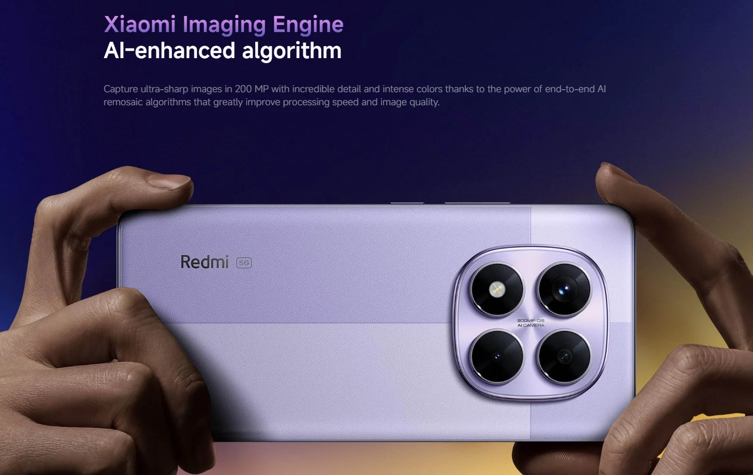 Global Version Redmi Note 14 Pro 5G NFC Smartphone Size 7300 + 200MP Camera 1.5K 120Hz AMOLED Display Screen AI SHOP OF THE FUTURE